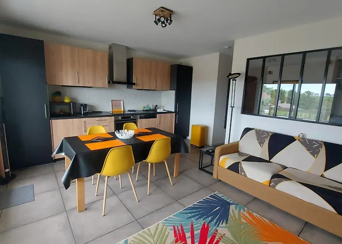 Grand Studio 3 Etoiles - Mimizan-Plage - 1 A 4 Pers - Tout Confort - 6 Mn A Pieds De La Plage