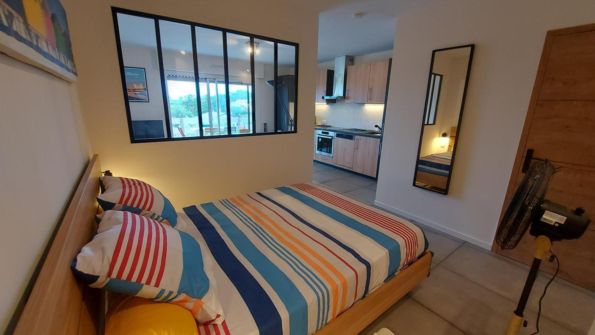 Grand 3 Etoiles - Mimizan-plage - 1 A 4 Pers - Confort - 6 Mn A Pieds De La